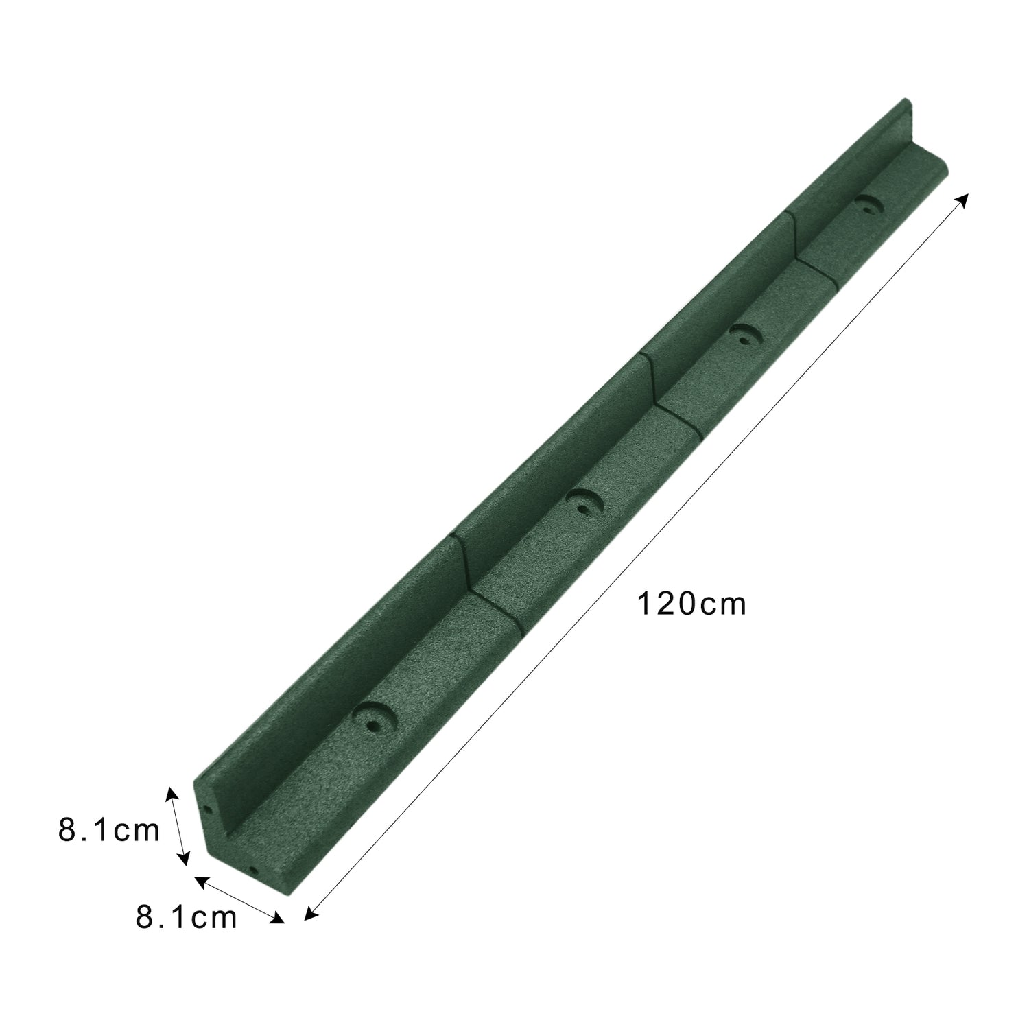 Bordures de Pelouse Flexibles 1.2m Vert x 26