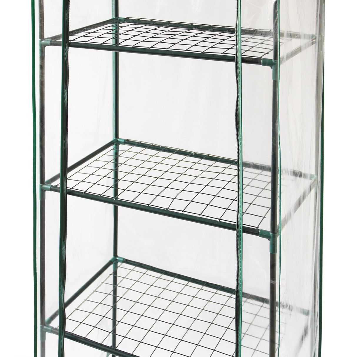 Mini Serre à 4 étagère avec Couverture en PVC