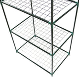 Mini Serre à 4 étagère avec Couverture en PVC