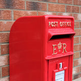 Boîte aux Lettres Rouge avec Support