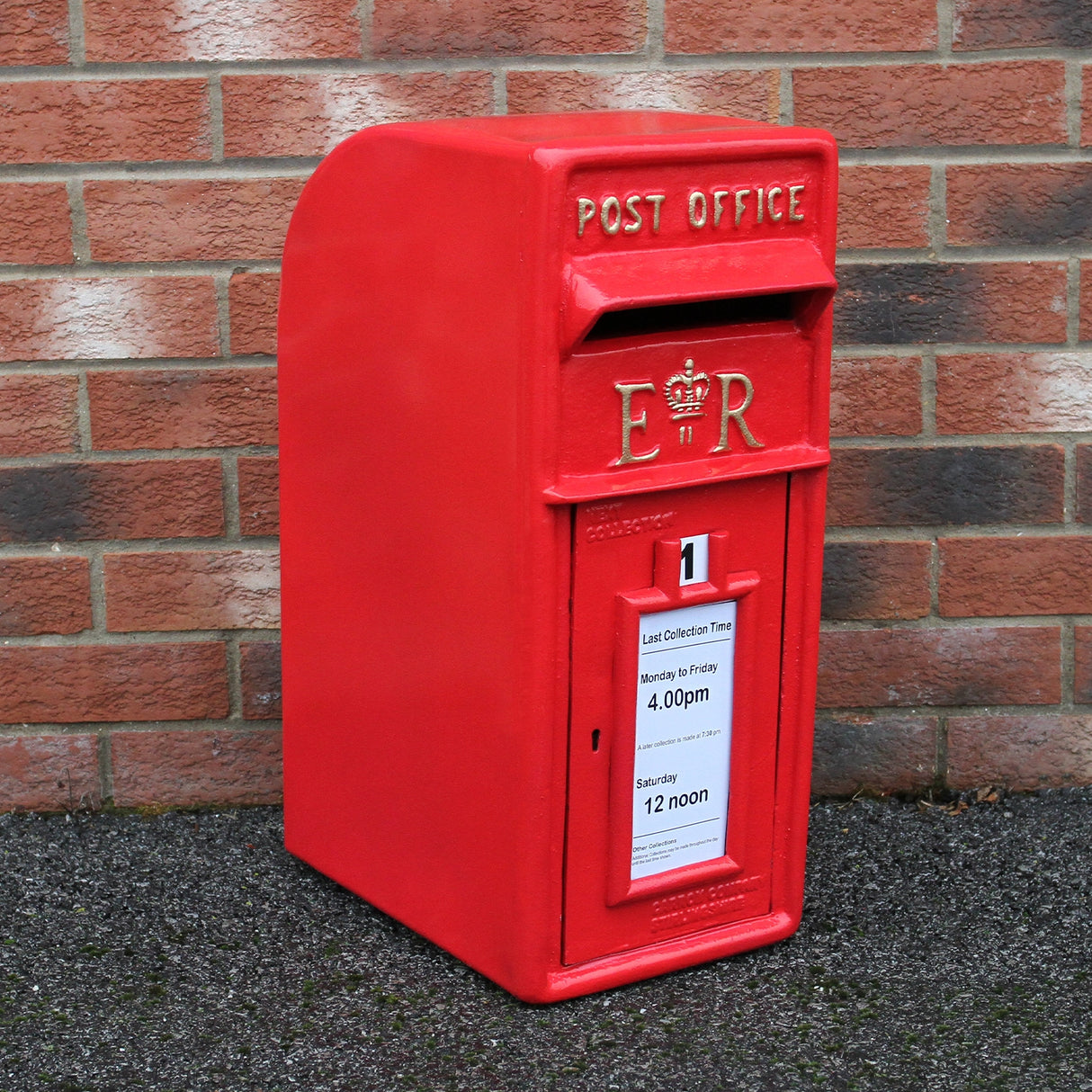 Boîte aux Lettres Rouge