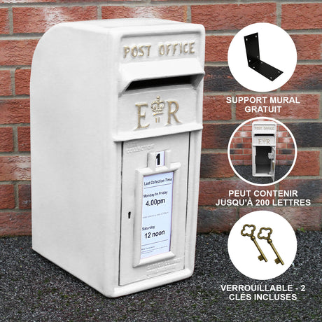 Boîte aux Lettres Blanche