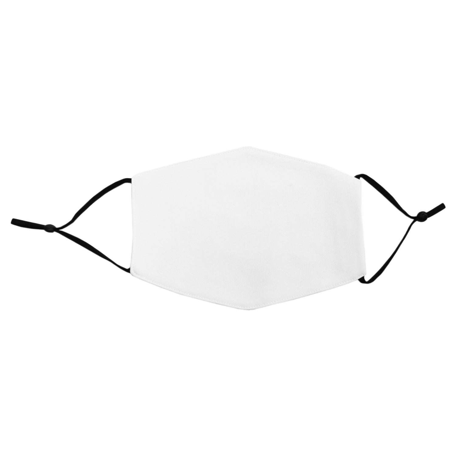 10 Masques de Visage Vierges pour Sublimation (Taille L)