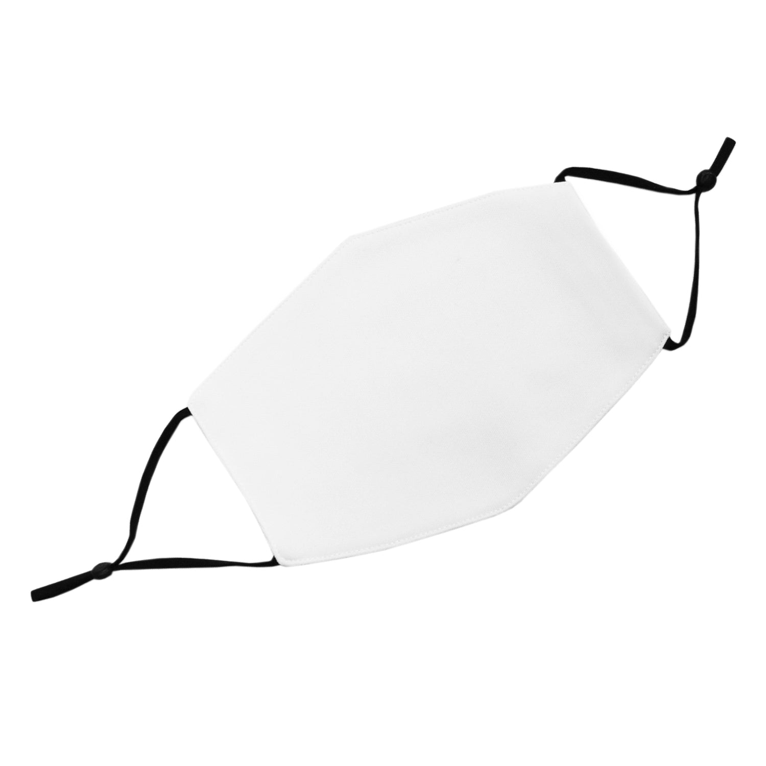 50 Masques de Visage Vierges pour Sublimation (Taille L)