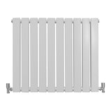 Radiateur Plat Blanc Brillant 60 cm x 70 cm