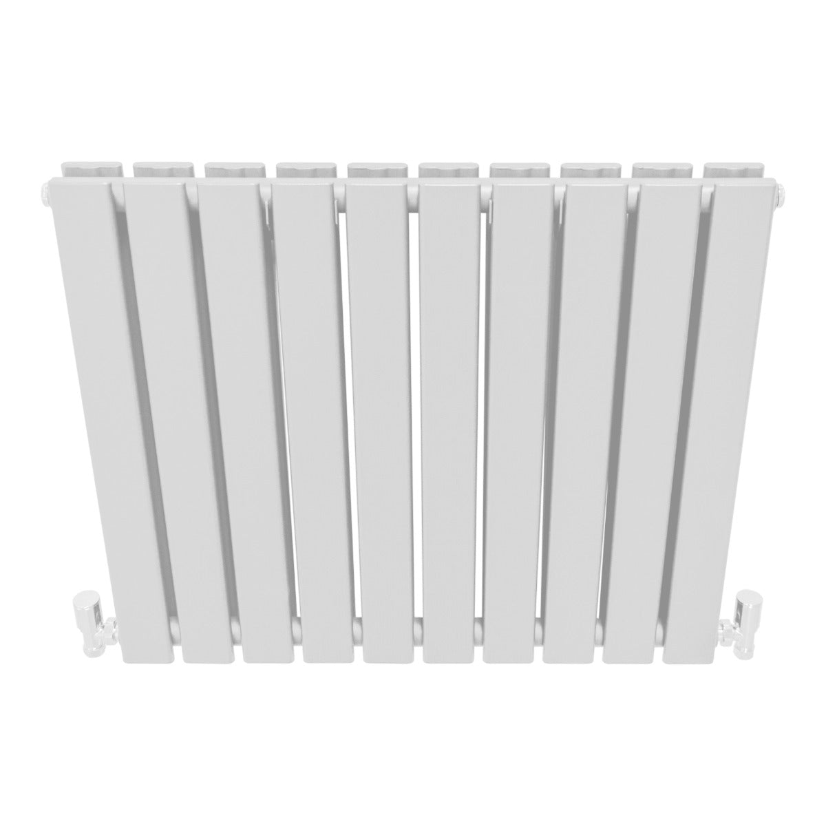 Radiateur Plat Blanc Brillant 60 cm x 70 cm