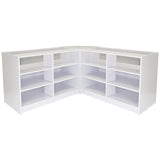 Comptoirs de Vente Ensemble Fusion - Blanc B1200, B1200, CM60