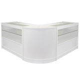 Comptoirs de Vente Ensemble Gemini - Blanc C1200, C1200, CM60