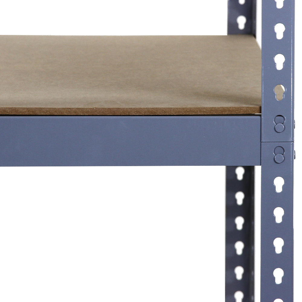 Monster Racking - 5 Rayonnages Q-Rax en Acier Gris 120cm x 50cm x 180cm