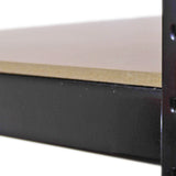 Monster Racking 5 Rayonnages T-Rax en Acier Sans Boulons Noirs 90cm x 45cm x 180cm