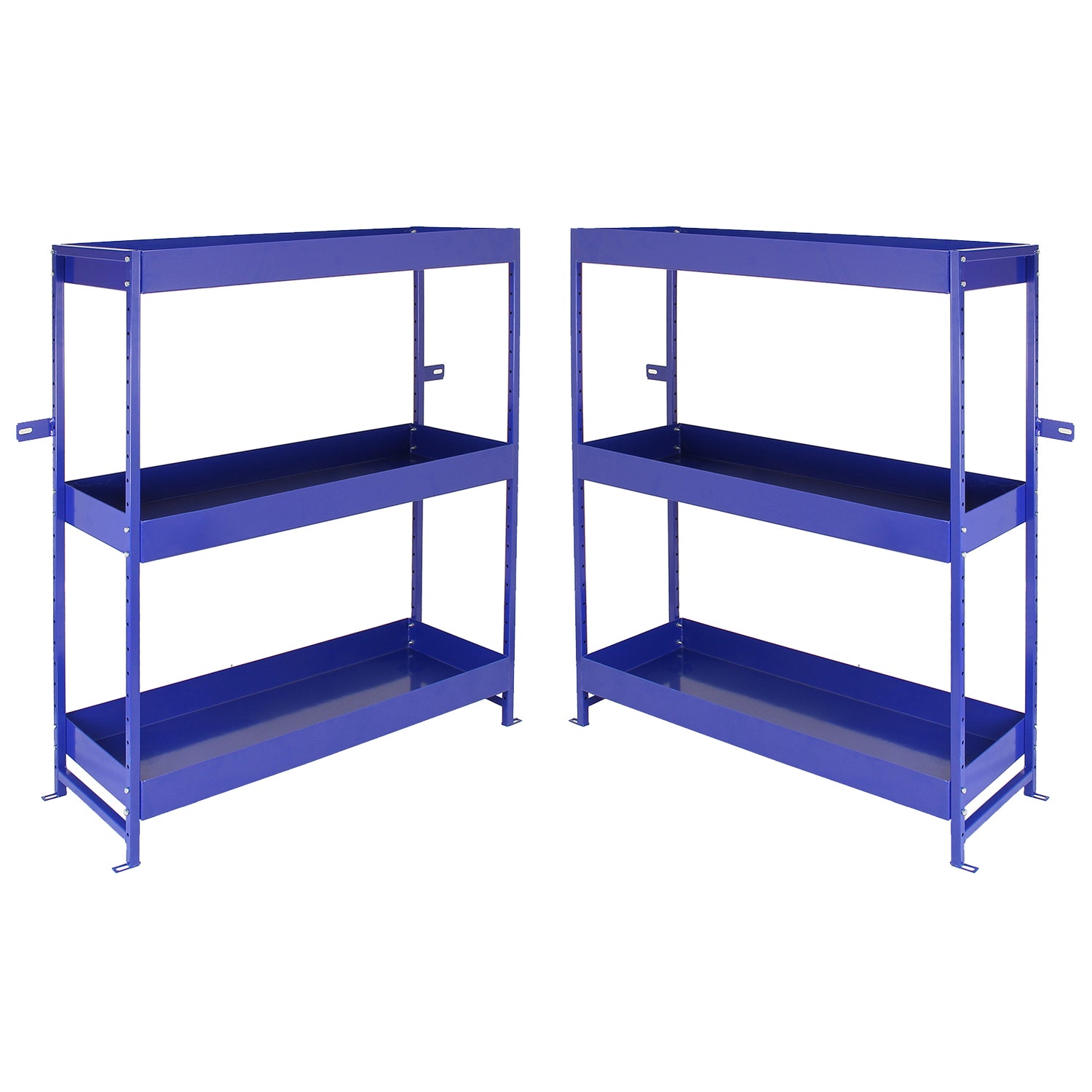 Monster Racking - Lot de 2 Rayonnages Pour Van en Acier Bleu « Lightning »