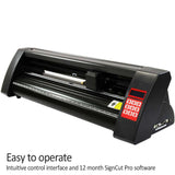 PixMax Lot de Plotter de Découpe Vinyle 72cm & Logiciel SignCut Pro (Compatible avec Mac et Windows)