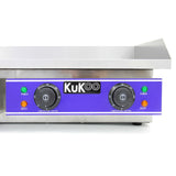 KuKoo Plaque de Cuisson Professionnelle Inox de 70cm