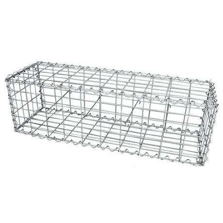 Lot de 3 Paniers de Gabions 100 cm x 30 cm x 30 cm