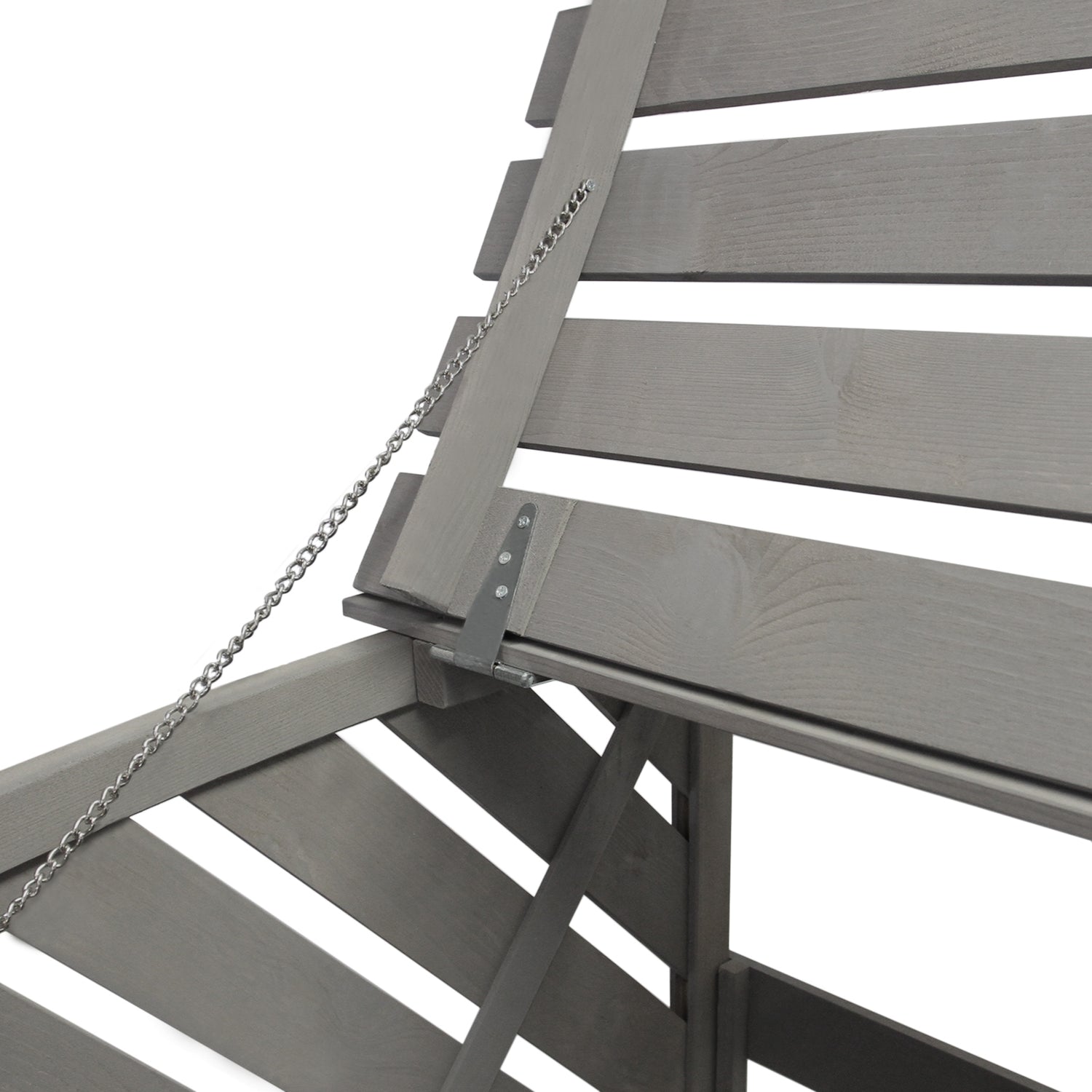 Cache-Poubelle Double en Bois Gris