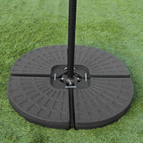 Parasol Cantilever Beige & Base Ronde