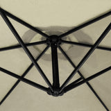 Parasol Cantilever Crème 3m x 3m x 2.5m